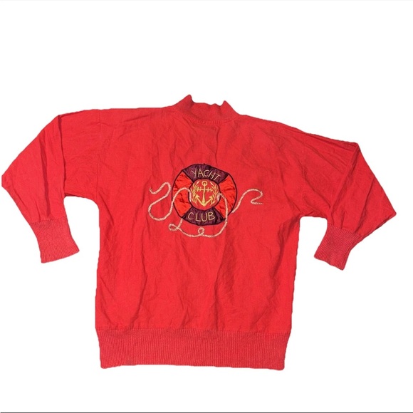 p galli Other - Vintage 70s 80s  P Galli Yacht Club Men Medium Jacket embroidered